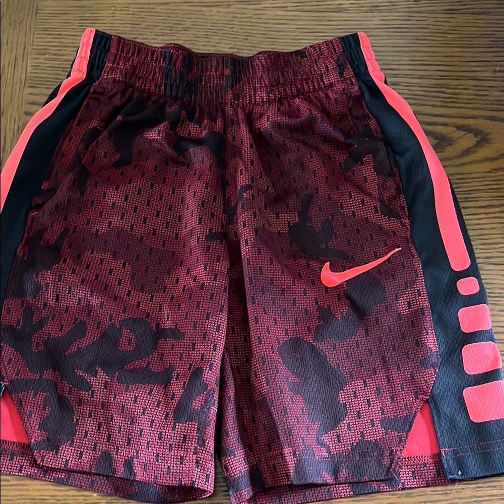 Nike Red and Black Performance Shorts
